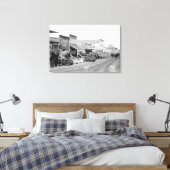 Toile Ox Teams le long de Main Street of Sturgis Photogr (Insitu(Chambre))