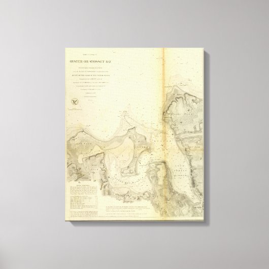 Toile Oyster ou Syosset Bay (Recto)