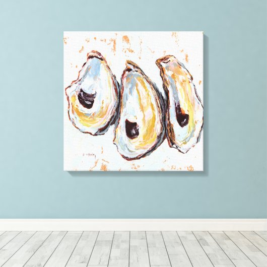 Toile Oyster shells (Insitu (Plancher de Bois))