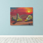 Toile Ozymandias (Insitu (Plancher de Bois))