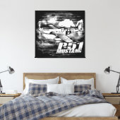 Toile P-51 Mustang (Insitu(Chambre))