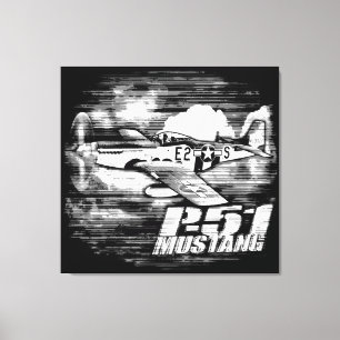Toile P-51 Mustang