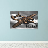 Toile P-61 Black Widow (Insitu (Plancher de Bois))