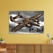 Toile P-61 Black Widow (Insitu(Salon))