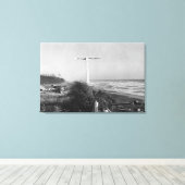 Toile Pacific Beach, WA - Signale Miles to China (Insitu (Plancher de Bois))