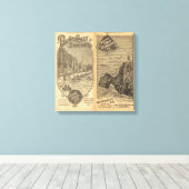 Toile Pacific Coast Steamship Company 2 (Insitu (Plancher de Bois))