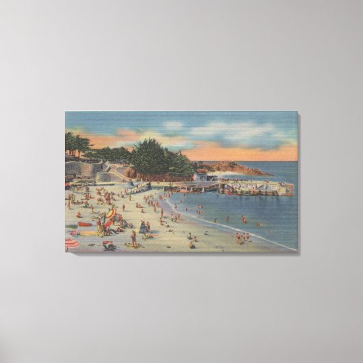 Toile Pacific Grove, Californie (Recto)