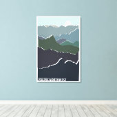 Toile Pacifique Nord-Ouest (Insitu (Plancher de Bois))