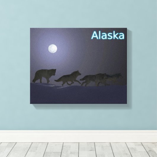 Toile Pack Wolf - Alaska (Insitu (Plancher de Bois))