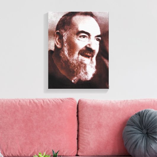 Toile Padre Pio de Pietrelcina, (Insitu(Salon))