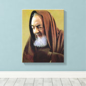 Toile Padre Pio de Pietrelcina, (Insitu (Plancher de Bois))