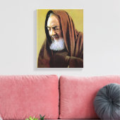 Toile Padre Pio de Pietrelcina, (Insitu(Salon))