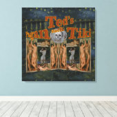 Toile Pagan Tiki Shack de Ted (Insitu (Plancher de Bois))