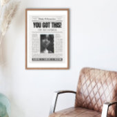 Toile Page de couverture du journal des Affirmations fém