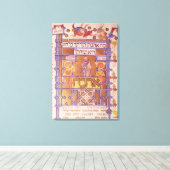 Toile Page de la Torah Mishneh, code systématique (Insitu (Plancher de Bois))