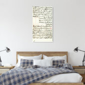 Toile Page de texte à partir d'un élément, une géométrie (Insitu(Chambre))