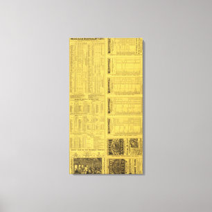 Toile Page de texte Michigan Central Railroad