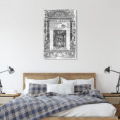 Toile Page de titre de 'Opera Ciceronis', publié 1520 (Insitu(Chambre))