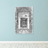 Toile Page de titre de 'Opera Ciceronis', publié 1520 (Insitu (Plancher de Bois))
