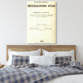 Toile Page de titre Dr Heinrich Berghaus (Insitu(Chambre))