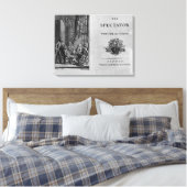Toile Page de titre du premier volume de collecte (Insitu(Chambre))