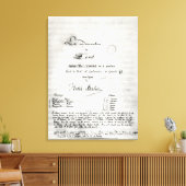 Toile Page de titre 'La Damnation de Faust' (Insitu(Salon))