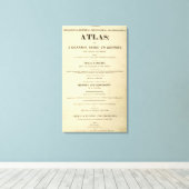 Toile Page de titre Terminé Généalogique, Historique (Insitu (Plancher de Bois))