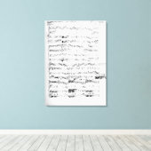 Toile Page d'ouverture de la partition des Paladins (Insitu (Plancher de Bois))