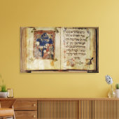 Toile Page d'un Haggadah (Insitu(Salon))