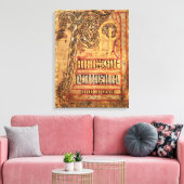 Toile Page initiale des évangiles de Lichfield, c.720 (Insitu(Salon))