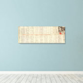 Toile Page texte Chicago Milwaukee et St Paul Railway (Insitu (Plancher de Bois))