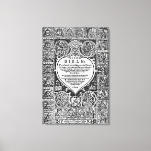 Toile Page titre pour la traduction en anglais