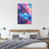 Toile Pagode Dreamwave au bord de la mer (Insitu(Chambre))