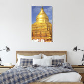 Toile Pagode Shwezigon à Bagan, Bagan (Pagan), 2 (Insitu(Chambre))