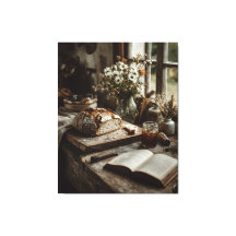 Pain de campagne au levain & Fleurs sauvages