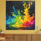 Toile Paint coloré (Insitu(Salon))