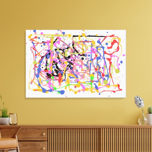 Toile Paint Splatter (Insitu(Salon))