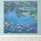Toile Painting de Monet Water Lilie (Insitu (Plancher de Bois))