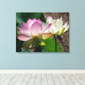 Toile Pair de Lotus (Insitu (Plancher de Bois))