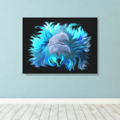 Toile Paire de dauphins (Insitu (Plancher de Bois))