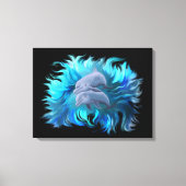 Toile Paire de dauphins (Recto)