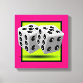 Toile Paire de dés (Recto)