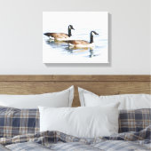 Toile Paire d'oies (Insitu(Chambre))