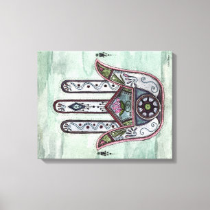 Toile Paix dans nos mains