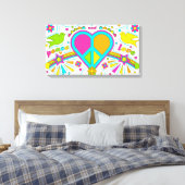 Toile Paix et amour (Insitu(Chambre))