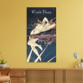 TOILE PAIX MONDIALE (Insitu(Salon))