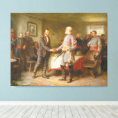 Toile Paix par Jean Leon Gerome Ferris (Insitu (Plancher de Bois))