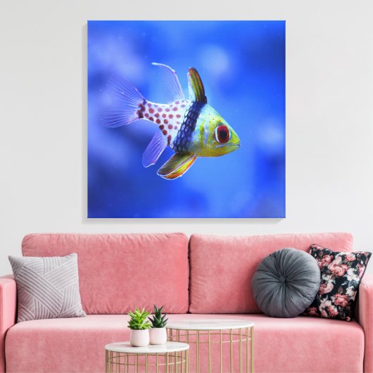 Toile Pajama Cardinalfish - La Collection Reef (Insitu(Salon))