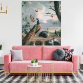 Toile Palais d'Amsterdam avec Oiseaux exotiques (Insitu(Salon))