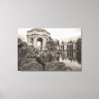 Palais des Beaux-Arts de San Francisco Sépia